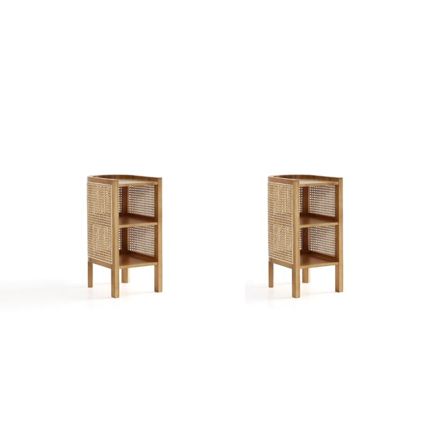 Manhattan Comfort End Tables, 11.81 in W, 15.94 in L, 24.41 in H 2-NSCA01-NA - main